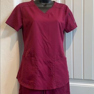 Burgundy uniform  (Cherokee)